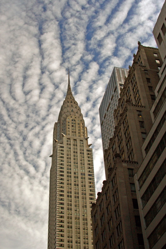 Scorcio verso il Chrysler Building