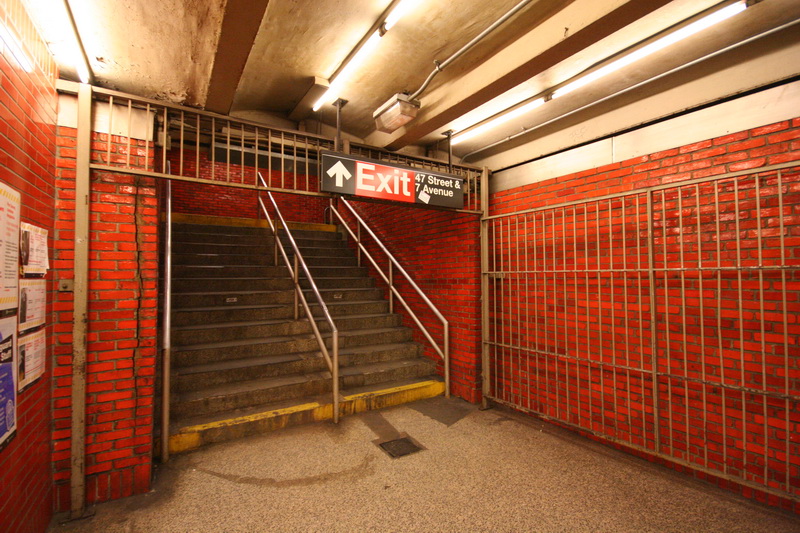 interno della metropolitana di Manhattan