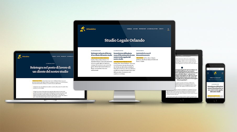 sito web studio legale orlando roma